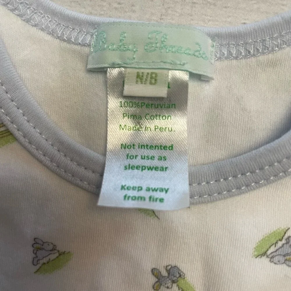 Baby threads sheep bodysuit‎ newborn